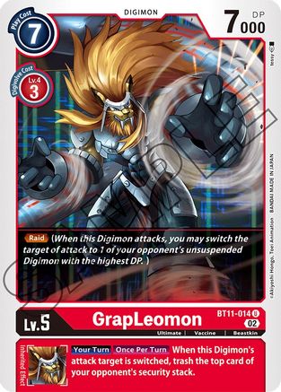 GrapLeomon (BT11-014) [Dimensional Phase] - Deck Out Gaming