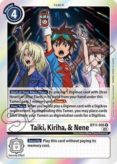 Taiki, Kiriha, & Nene (BT11-095) [Dimensional Phase] Foil - Deck Out Gaming
