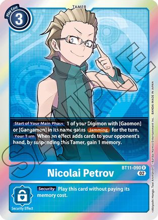 Nicolai Petrov (BT11-090) [Dimensional Phase] Foil - Deck Out Gaming