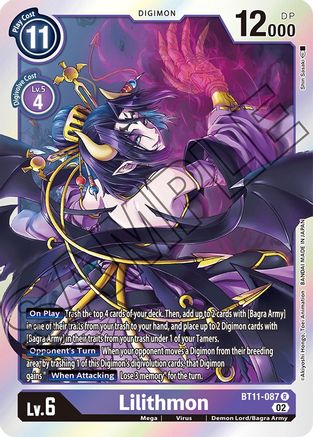 Lilithmon (BT11-087) [Dimensional Phase] Foil - Deck Out Gaming