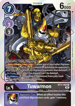 Tuwarmon (BT11-082) [Dimensional Phase] Foil - Deck Out Gaming