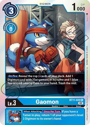 Gaomon (BT11-020) [Dimensional Phase] Foil - Deck Out Gaming