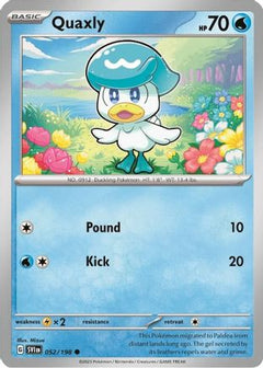 Quaxly - 052/198 (Mirage Holo) (52) [Miscellaneous Cards & Products] Holofoil - Deck Out Gaming