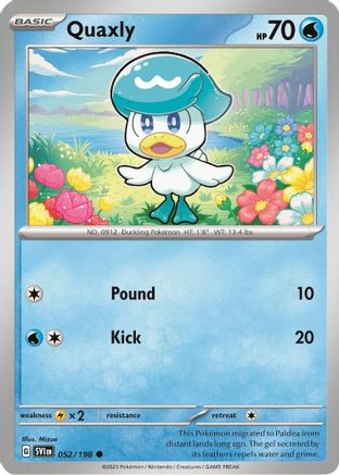 Quaxly - 052/198 (Mirage Holo) (52) [Miscellaneous Cards & Products] Holofoil - Deck Out Gaming