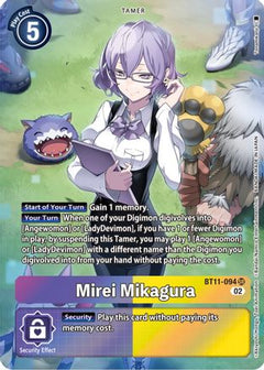 Mirei Mikagura (Alternate Art) (BT11-094) [Dimensional Phase] Foil - Deck Out Gaming