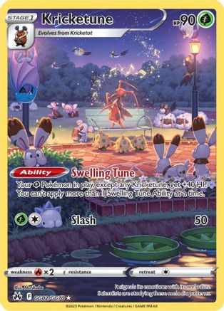 Kricketune (GG02) [Crown Zenith: Galarian Gallery] Holofoil - Deck Out Gaming