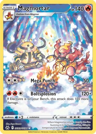 Magmortar (GG03) [Crown Zenith: Galarian Gallery] Holofoil - Deck Out Gaming