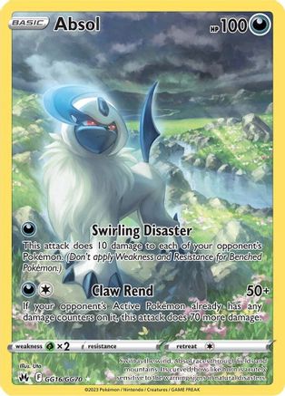 Absol (GG16) [Crown Zenith: Galarian Gallery] Holofoil - Deck Out Gaming