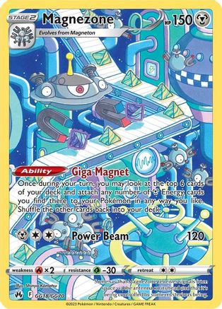 Magnezone (GG18) [Crown Zenith: Galarian Gallery] Holofoil - Deck Out Gaming