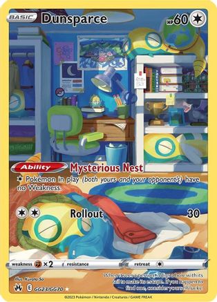 Dunsparce (GG23) [Crown Zenith: Galarian Gallery] Holofoil - Deck Out Gaming