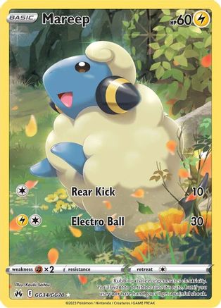 Mareep (GG34) [Crown Zenith: Galarian Gallery] Holofoil - Deck Out Gaming