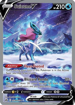 Suicune V (GG38) [Crown Zenith: Galarian Gallery] Holofoil - Deck Out Gaming