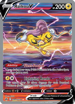 Raikou V (GG41) [Crown Zenith: Galarian Gallery] Holofoil - Deck Out Gaming
