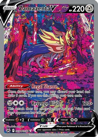 Zamazenta V (GG54) [Crown Zenith: Galarian Gallery] Holofoil - Deck Out Gaming