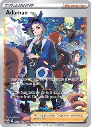 Adaman (GG57) [Crown Zenith: Galarian Gallery] Holofoil - Deck Out Gaming