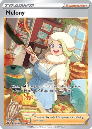 Melony (GG64) [Crown Zenith: Galarian Gallery] Holofoil - Deck Out Gaming
