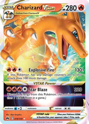 Charizard VSTAR (19) [Crown Zenith] Holofoil - Deck Out Gaming