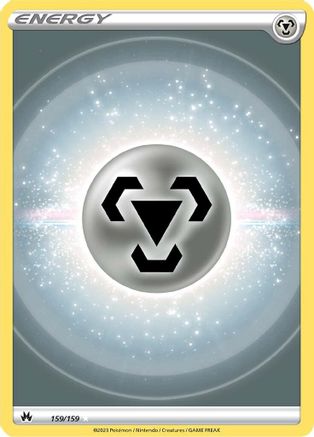 Metal Energy (Texture Full Art) (159) [Crown Zenith] Holofoil - Deck Out Gaming
