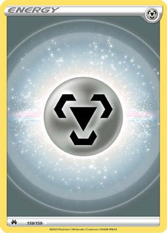 Metal Energy (Texture Full Art) (159) [Crown Zenith] Holofoil - Deck Out Gaming