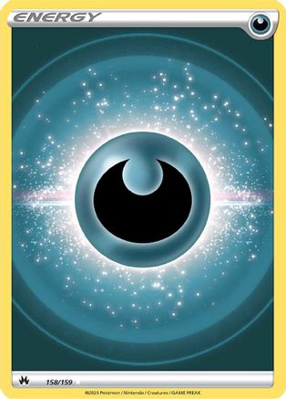 Darkness Energy (Texture Full Art) (158) [Crown Zenith] Holofoil - Deck Out Gaming