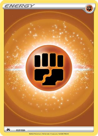 Fighting Energy (Texture Full Art) (157) [Crown Zenith] Holofoil - Deck Out Gaming