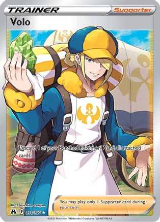 Volo (Full Art) (151) [Crown Zenith] Holofoil - Deck Out Gaming
