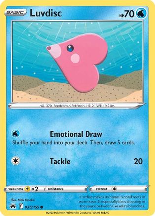 Luvdisc (35) [Crown Zenith] - Deck Out Gaming