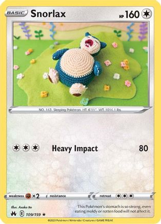Snorlax (109) [Crown Zenith] - Deck Out Gaming