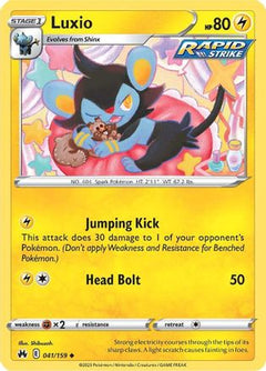 Luxio (41) (41) [Crown Zenith] Reverse Holofoil - Deck Out Gaming