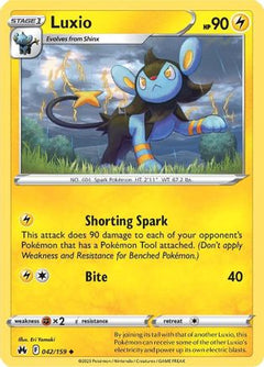 Luxio (42) (42) [Crown Zenith] - Deck Out Gaming
