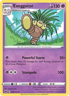 Exeggutor (58) [Crown Zenith] - Deck Out Gaming