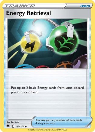 Energy Retrieval (127) [Crown Zenith] - Deck Out Gaming