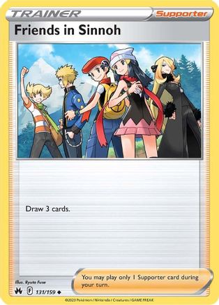 Friends in Sinnoh (131) [Crown Zenith] - Deck Out Gaming