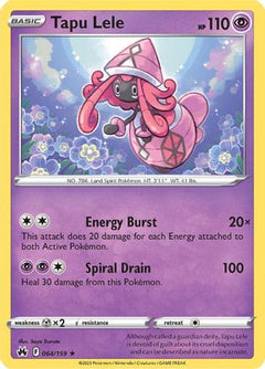 Tapu Lele (64) [Crown Zenith] Holofoil - Deck Out Gaming