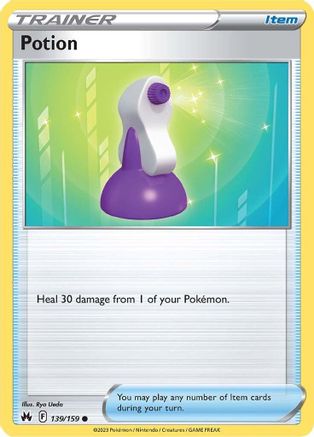 Potion (139) [Crown Zenith] Reverse Holofoil - Deck Out Gaming