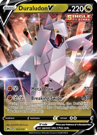 Duraludon V (103) [Crown Zenith] Holofoil - Deck Out Gaming
