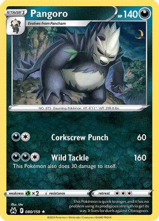 Pangoro (80) [Crown Zenith] - Deck Out Gaming