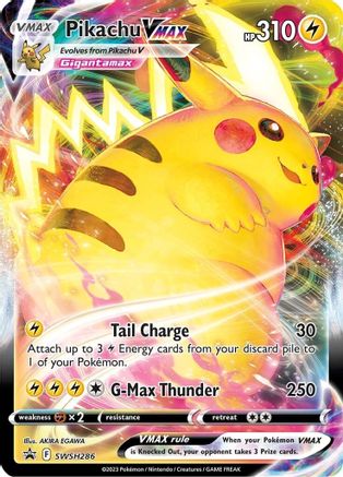 Pikachu VMAX - SWSH286 (SWSH286) [SWSH: Sword & Shield Promo Cards] Holofoil - Deck Out Gaming