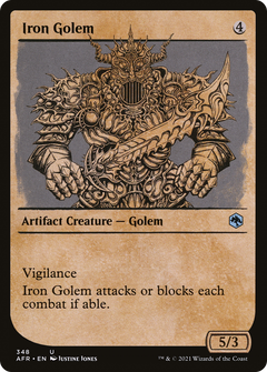 Iron Golem (348) [Adventures in the Forgotten Realms] - Deck Out Gaming