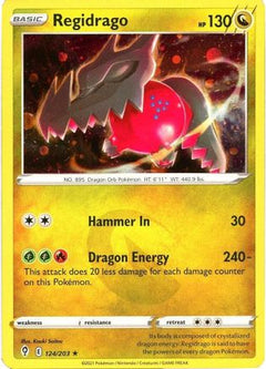 Regidrago - 124/203 (Cosmos Holo) (124) [Miscellaneous Cards & Products] Holofoil - Deck Out Gaming