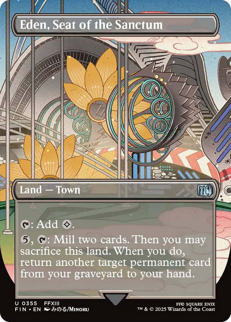 Eden, Seat of the Sanctum (355) [FINAL FANTASY] - Deck Out Gaming