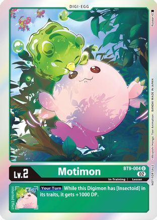 Motimon (Official Tournament Pack Vol.8) (BT9-004) [X Record] Foil - Deck Out Gaming