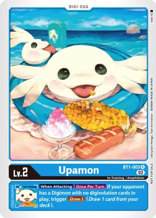 Upamon - BT1-003 (Winner Pack Dimensional Phase) (BT1-003) [Release Special Booster] - Deck Out Gaming