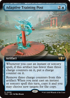 Adaptive Training Post (Extended Art) (58) [Commander: Tarkir: Dragonstorm] - Deck Out Gaming