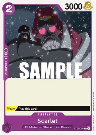 Scarlet (ST05-009) [Starter Deck 5: Film Edition] - Deck Out Gaming