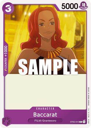 Baccarat (ST05-012) [Starter Deck 5: Film Edition] - Deck Out Gaming