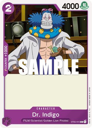 Dr. Indigo (ST05-015) [Starter Deck 5: Film Edition]