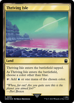 Thriving Isle (Surge Foil) (918) [Doctor Who] foil - Deck Out Gaming