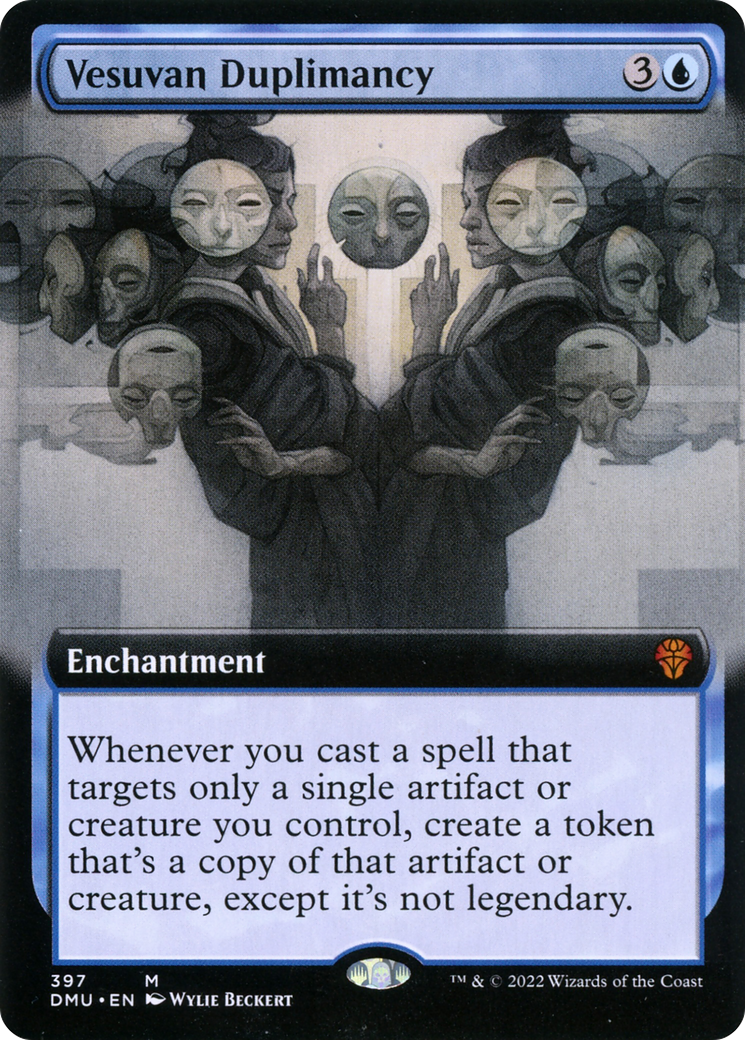 Vesuvan Duplimancy (Extended Art) (397) [Dominaria United] foil - Deck Out Gaming