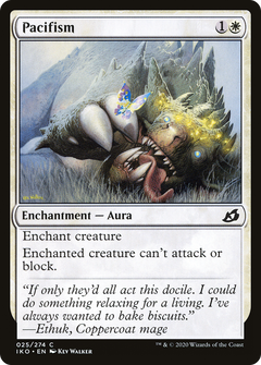 Pacifism (25) [Ikoria: Lair of Behemoths] - Deck Out Gaming
